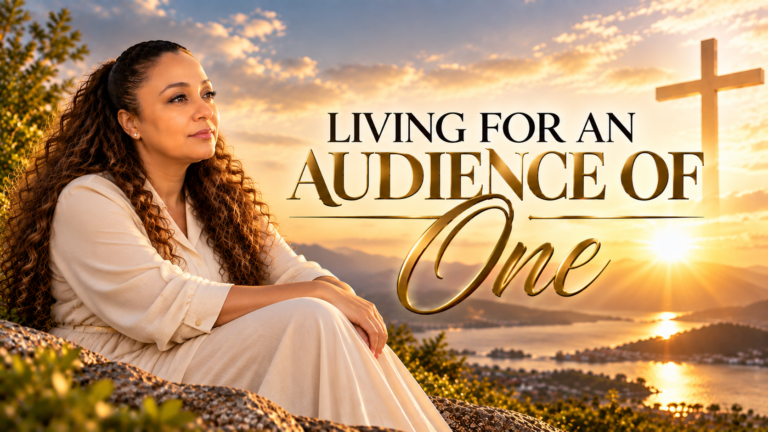 Living for an Audience of One — Christian teaching on living for God's approval