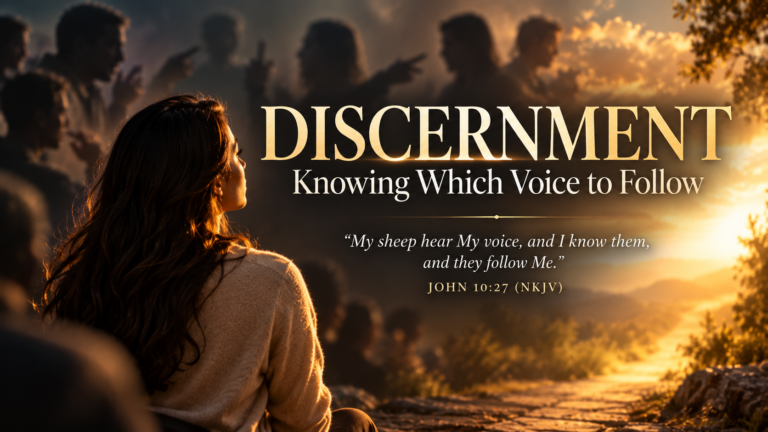 Discernment Knowing Which Voice to Follow Christian teaching about recognizing the voice of God
